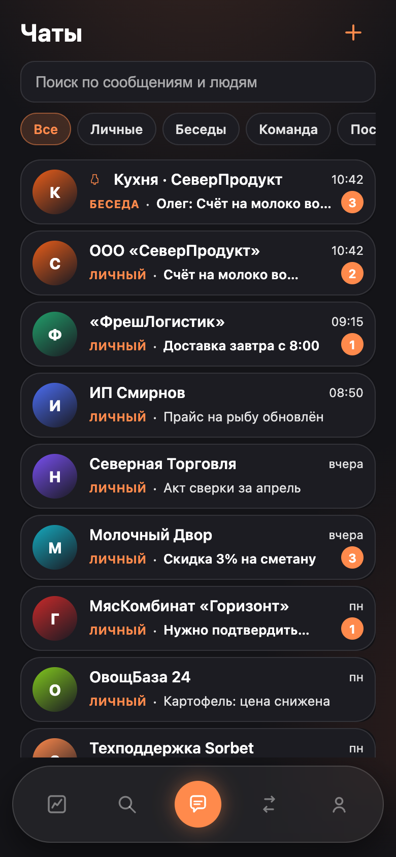 Чаты